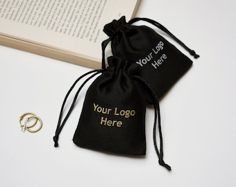 100 Eco Friendly Custom Shipping Bag Personalize Drawstring Bag With Logo Wedding Favor Bags - Free Shipping