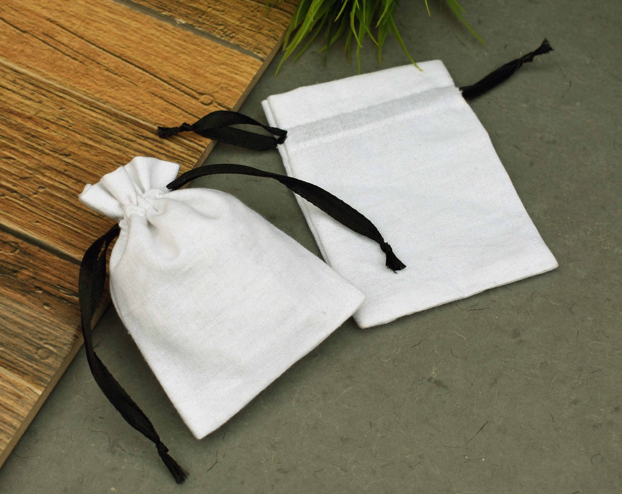 Pack of 100 Custom Jewelry Pouch Small Drawstring Bag Etsy