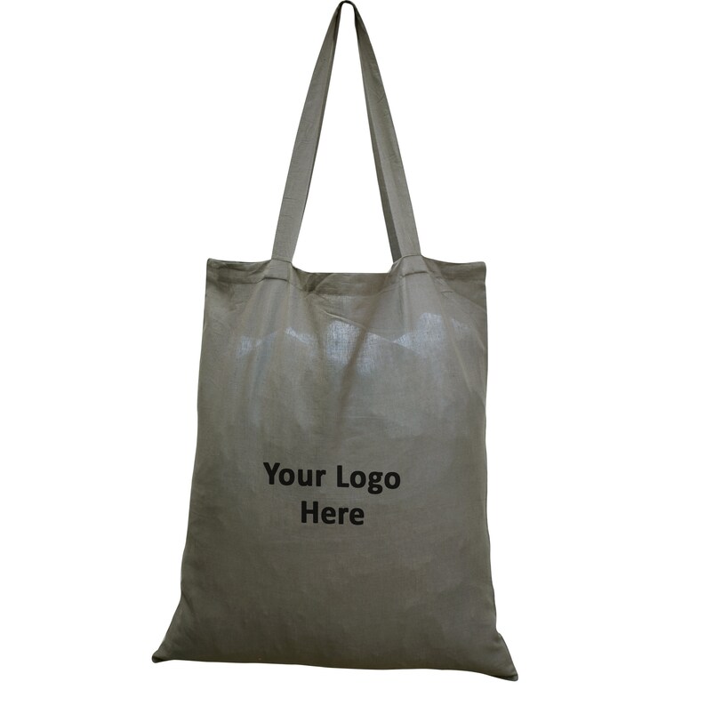 25 Cotton Personalized Tote Bag, Custom Tote Bag, Washable Bag, Grocery Bag, Shopping Bag image 1