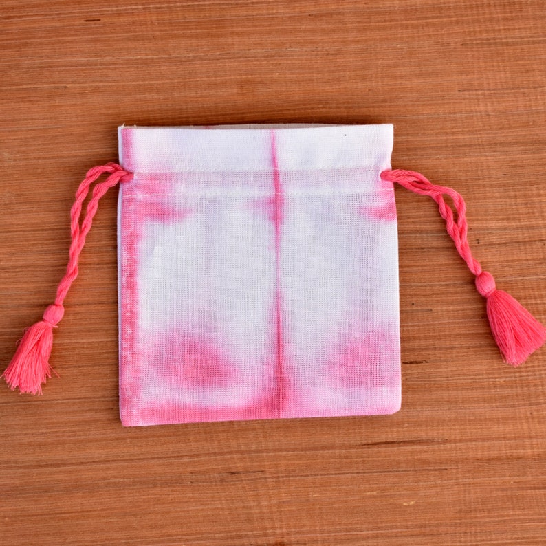 Wedding Favor Bags For Candy Jewelry Packaging Bag Coin Purse 100 Tie Dye Drawstring Pouch Small Cotton Bag