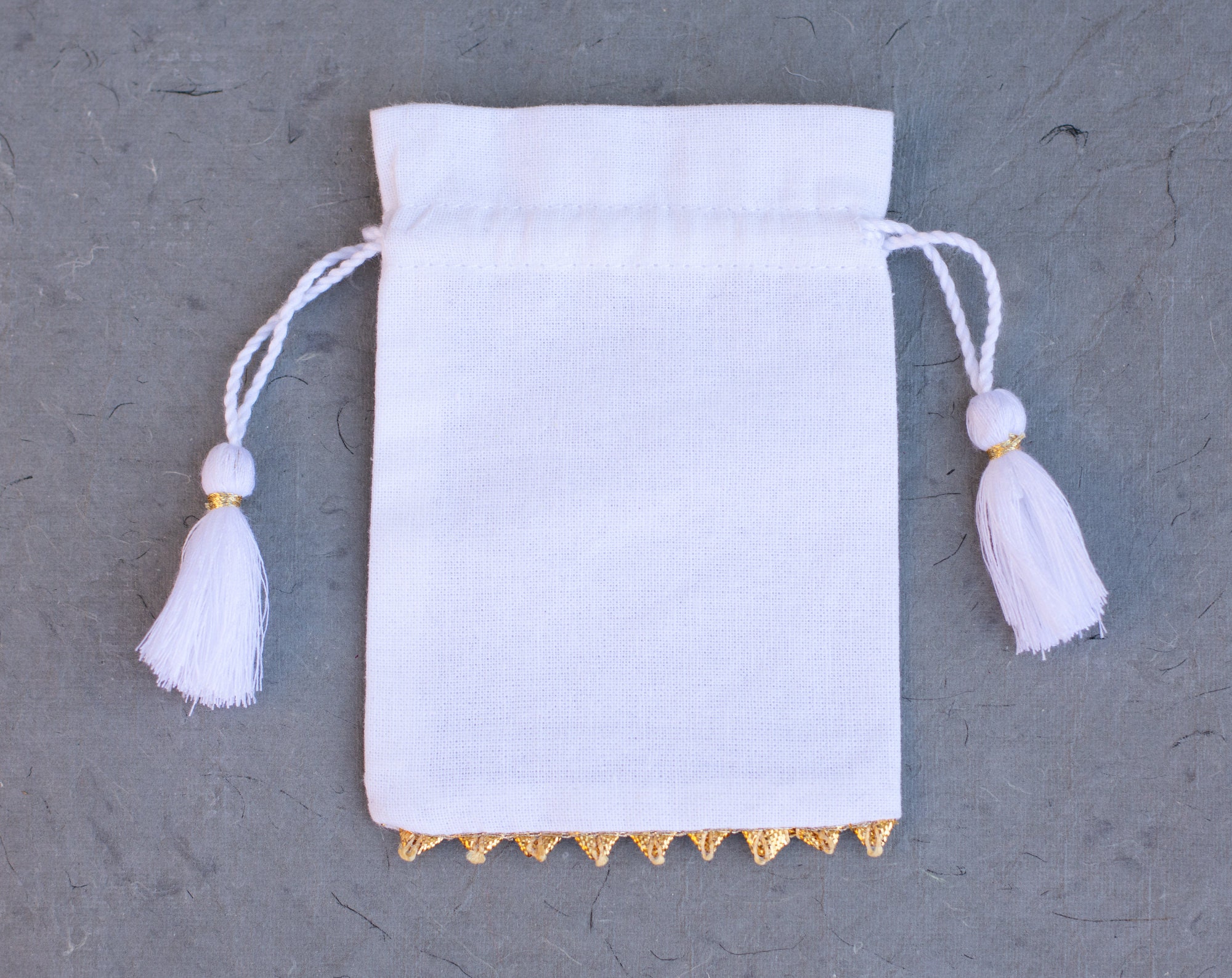 100 White Custom Drawstring Pouch With Logo Personalized Etsy UK