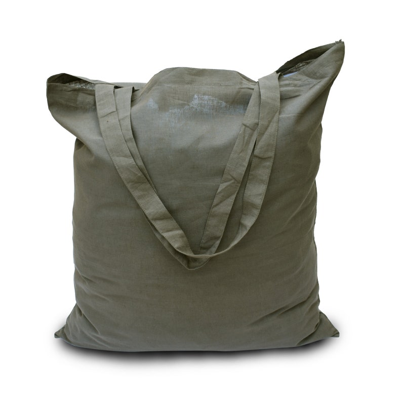 25 Cotton Personalized Tote Bag, Custom Tote Bag, Washable Bag, Grocery Bag, Shopping Bag image 4