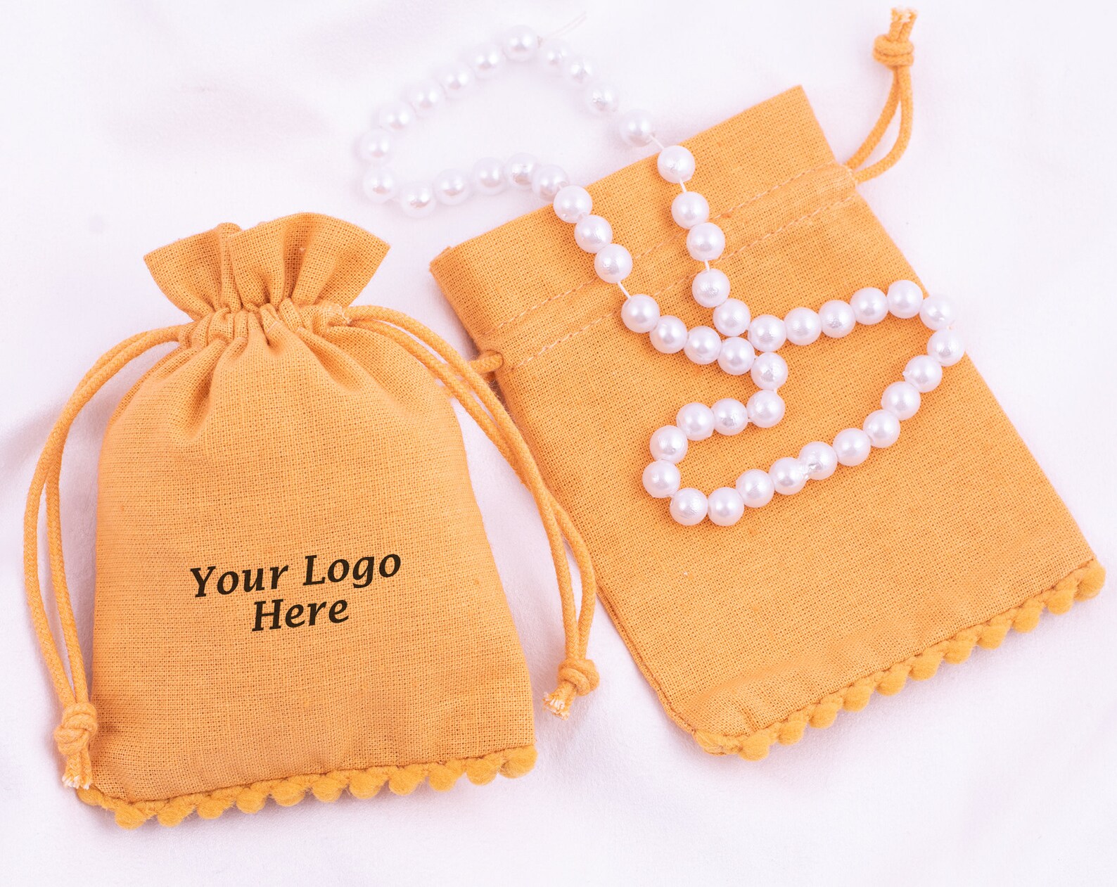 100 Designer Jewelry Packaging Pouches Ecofriendly Cotton Etsy