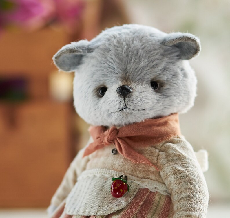 Mouse Mari Artist mouse toy teddy mouse OOAK