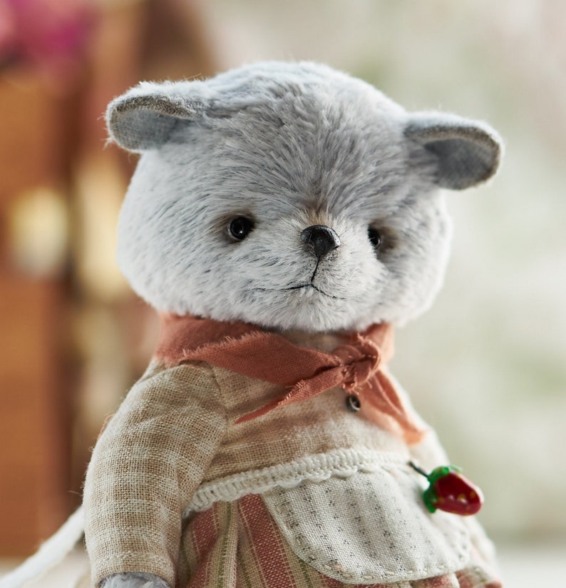 Mouse Mari Artist mouse toy teddy mouse OOAK