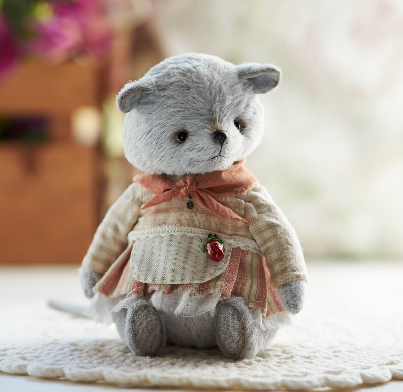 Mouse Mari Artist mouse toy teddy mouse OOAK