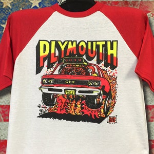 1969 Rats Hole original Plymouth Printed in 69 this transfer was never sold and stored away over 30 years. VERY RARE DESIGN