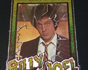 Vintage 1976 Billy Joel Band Tee: Rare Transfer Print