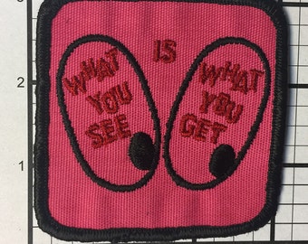 Jahrgang 1970 ist, was Sie sehen, was Sie bekommen-Patch über 30 Jahre verstaut ist. Tolle Optik für sexy alte Jeans oder eine Jacke. Lustige Sexy cool