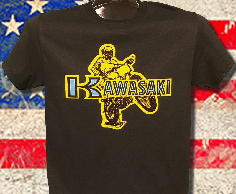 Kawasaki Vintage Tshirt - Etsy