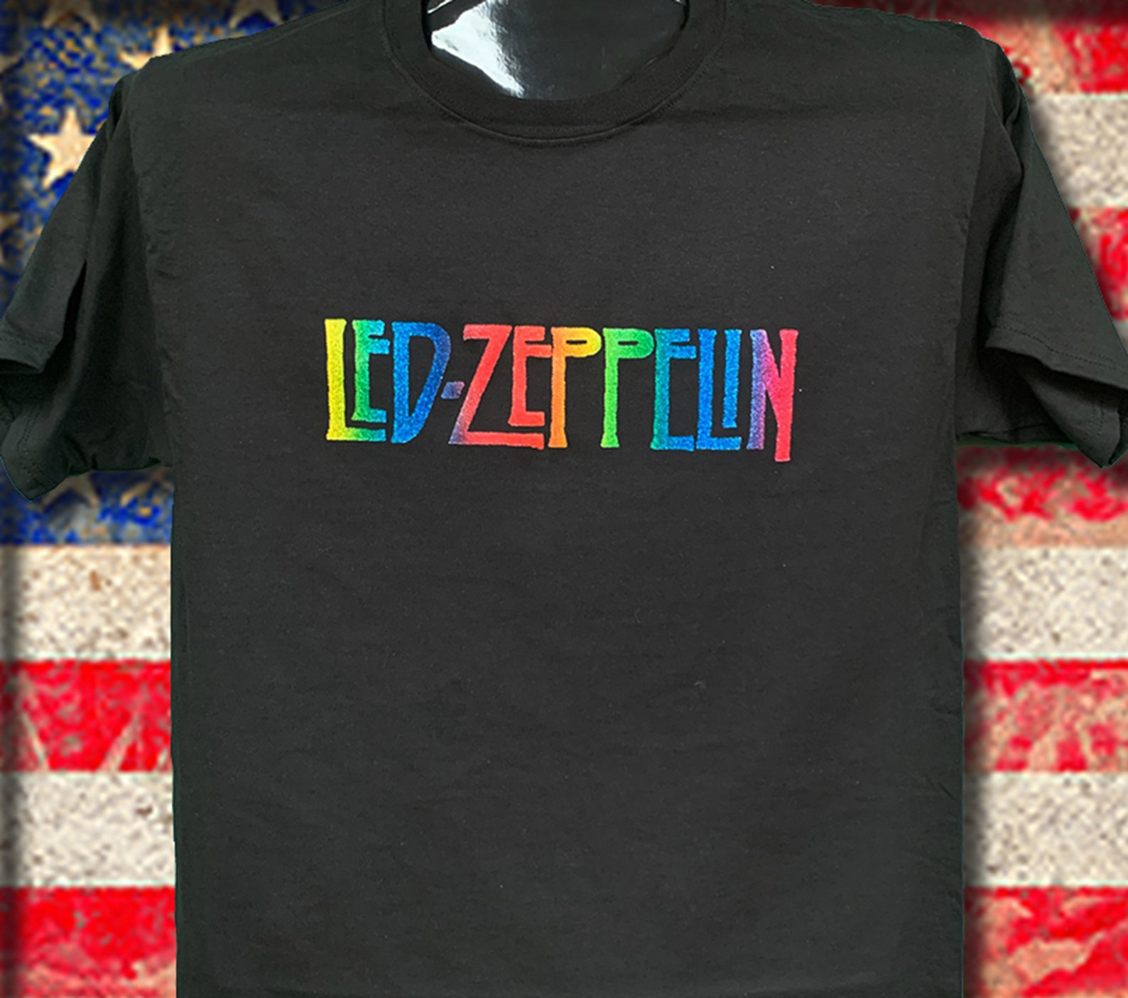 Led Zeppelin 70's Nos Very Rare Glitter Transfer Design on Etsy