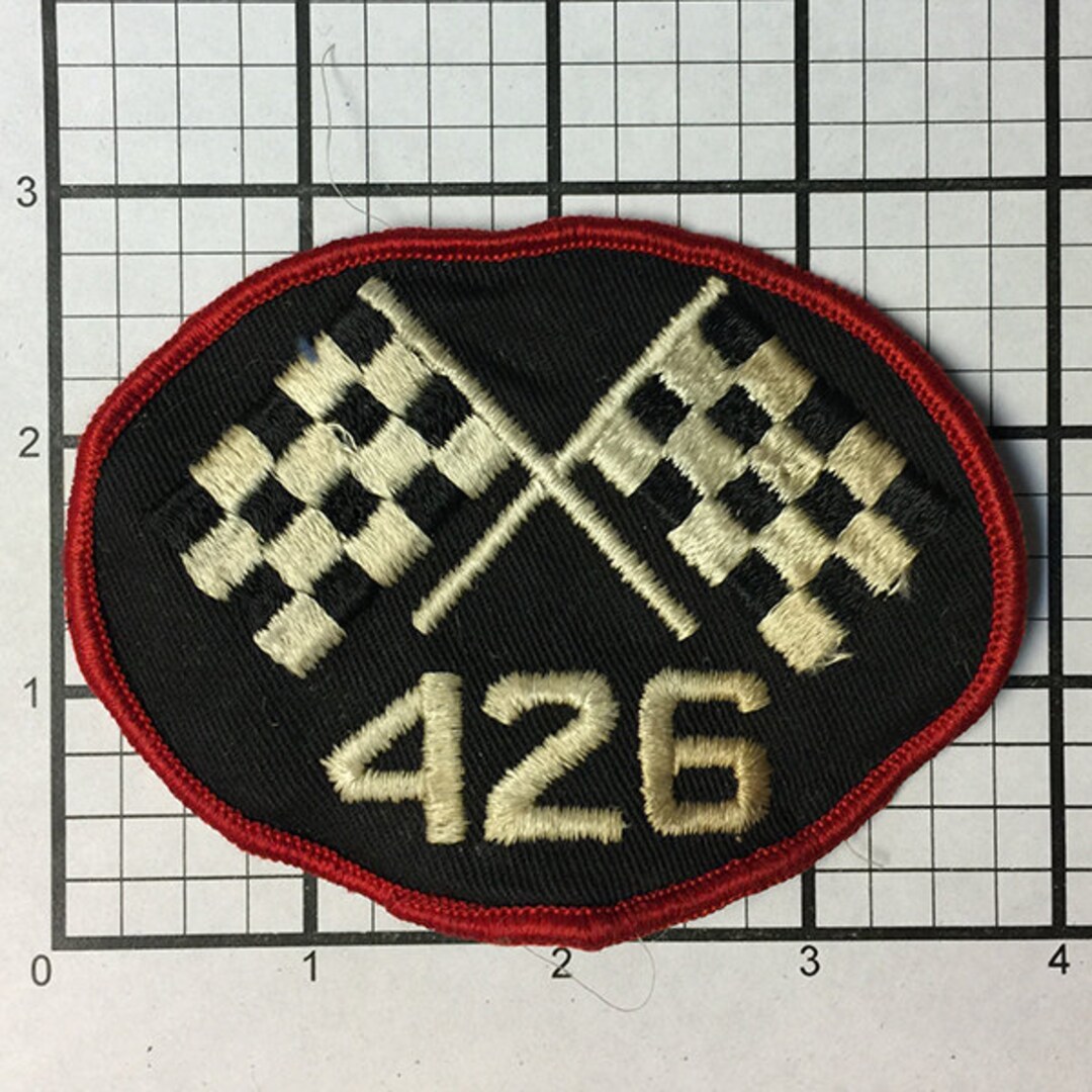 Sumar Racing Patch Vintage 1970s 426ci Racing Flags Patch Last One - Etsy