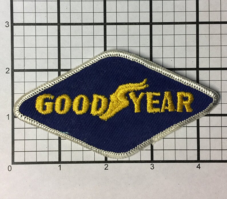 Vintage 1970's goodyear patch never sold and stored away | Etsy