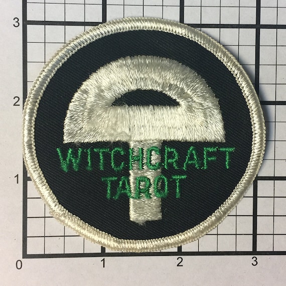 Vintage 1970s Witchcraft Tarot Patch