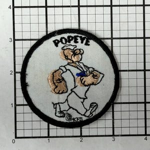 Vintage 1970s Popeye Patch: Rare Collectible Last 2 you pick.