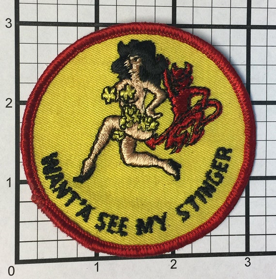 True Vintage 1970's Want to see my Stinger patch … - image 1