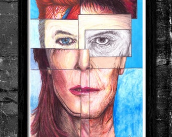 Best of Bowie - A6/A4/A3 Signed Art Print (Inspired by David Bowie)