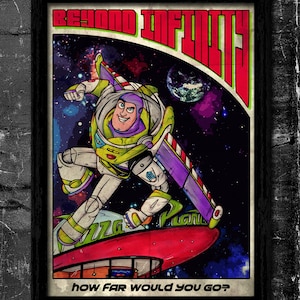 Beyond Infinity - DIGITAL Art Print (Inspired by Toy Story)