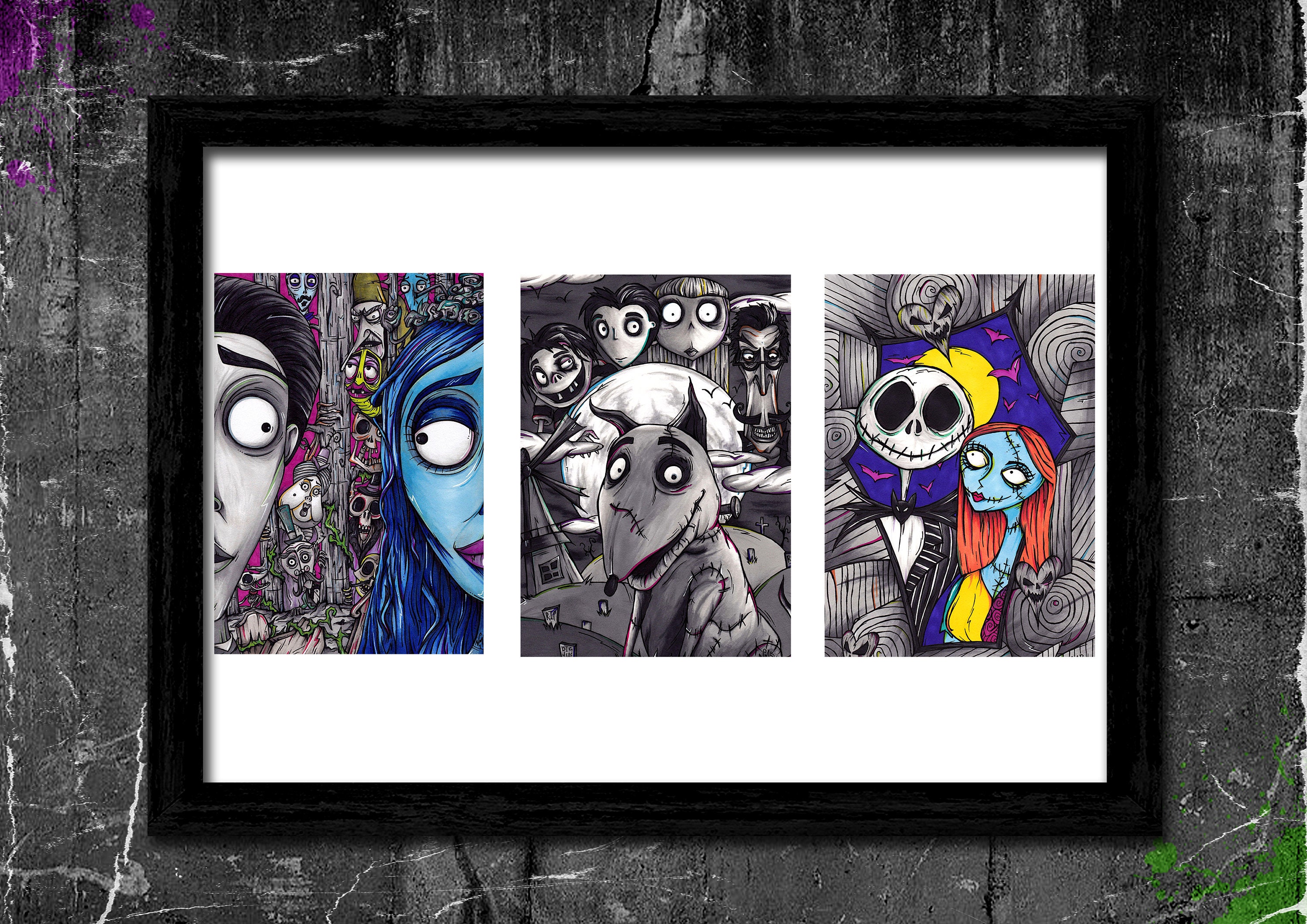 Tim burton signed - Etsy 日本