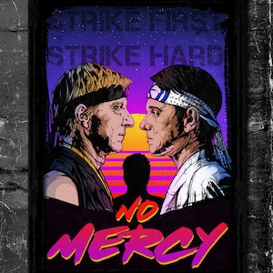 No Mercy - DIGITAL Art Print (Inspired by Cobra Kai)
