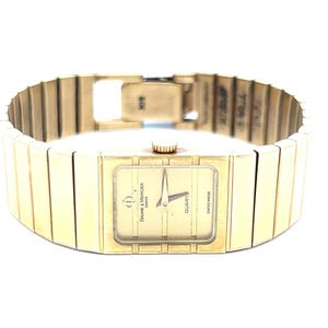 Baume & Mercier Vintage 41.44 Grams 14 Karat Yellow Gold Wrist Watches