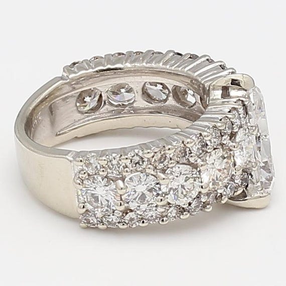 6.01 Carat Triangular and Round Brilliant Diamond… - image 3