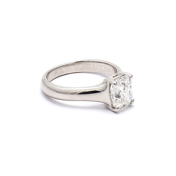 Tiffany and Co 1.52 Carat Radiant Cut F-VS1 Diamo… - image 8