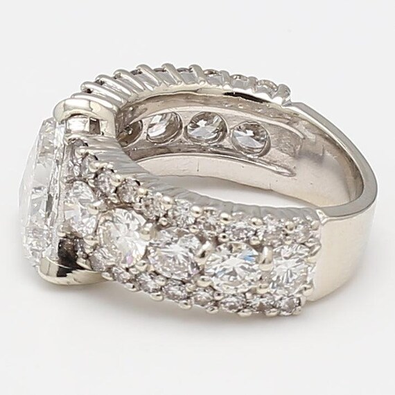 6.01 Carat Triangular and Round Brilliant Diamond… - image 7