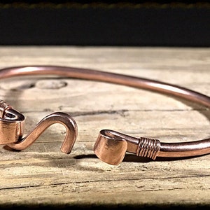 Bracelet en Cuivre Rond Artisanal | Ayu'in