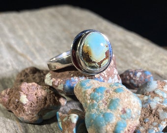 Golden Hills Turquoise & Sterling Silver Ring