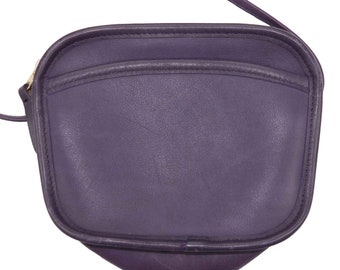 beige and purple vintage coach purse beige and purple vintage coach purse