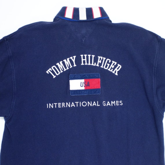 Tommy Hilfiger polo shirt vintage 90s internation… - image 4