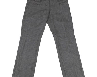 Dolce&Gabbana pants low rise flared houndstooth pattern 2000s