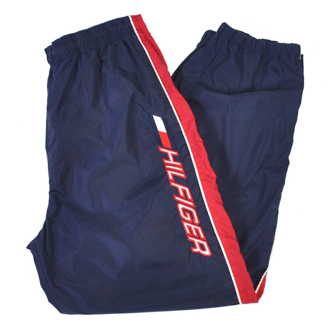 Vintage 90's Tommy Hilfiger track pants size L/G Etsy