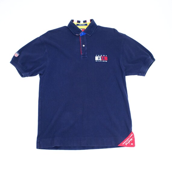 Tommy Hilfiger polo shirt vintage 90s internation… - image 1