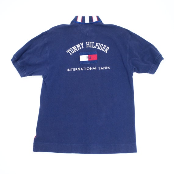 Tommy Hilfiger polo shirt vintage 90s internation… - image 5