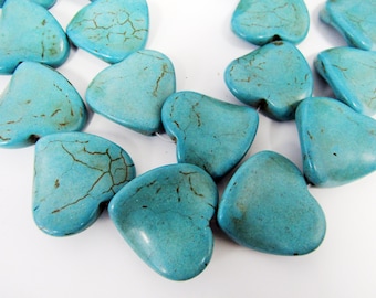 Various tumbled oval round Heart green blue TURQUOISE gemstone pendant unisex #4 