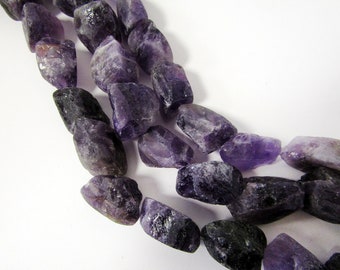 Natural Raw Rough Semi-precious Nugget Beads for jewelry making