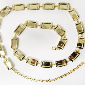 Blank Chain Belt, Silver Chain Belt, Gold Chain Belt