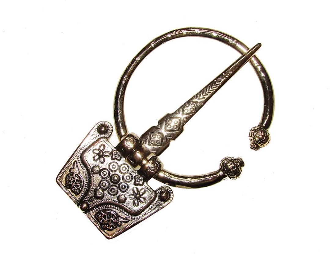 Vintage Silver Moroccan Style Ring Belt With Etched Large  display picture 3