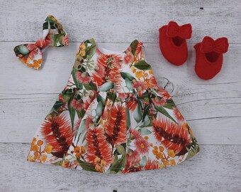 Handmade rag doll clothing, dress, dress up doll clothes