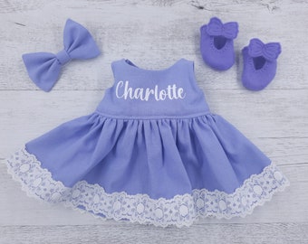 Ropa hecha a mano para muñecas de trapo, vestidos personalizados, ropa para vestir muñecas