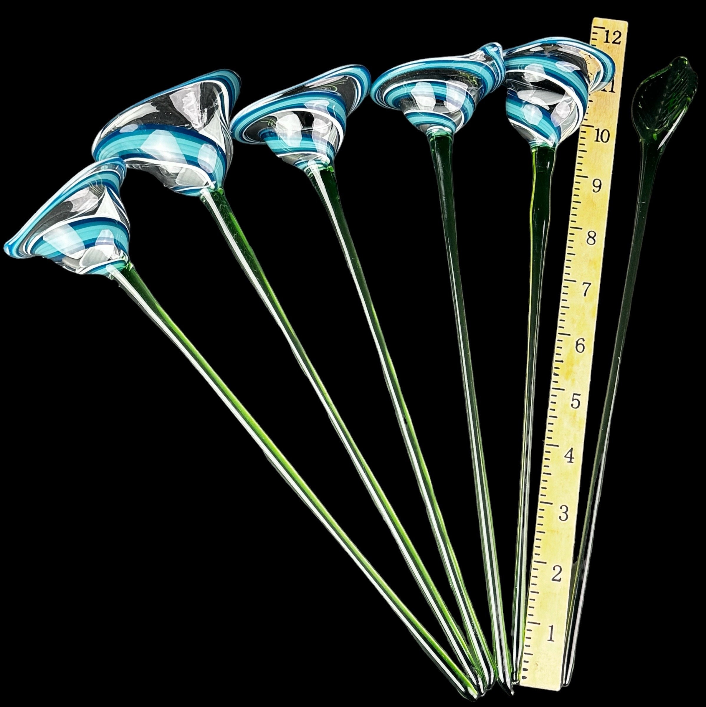 Blown Glass Flower Bouquet for Her