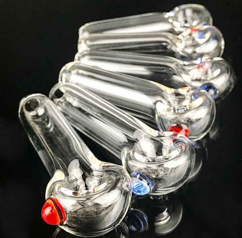 Pretty flower mini smoking pipes for her Glass Smoking Pipe Etsy