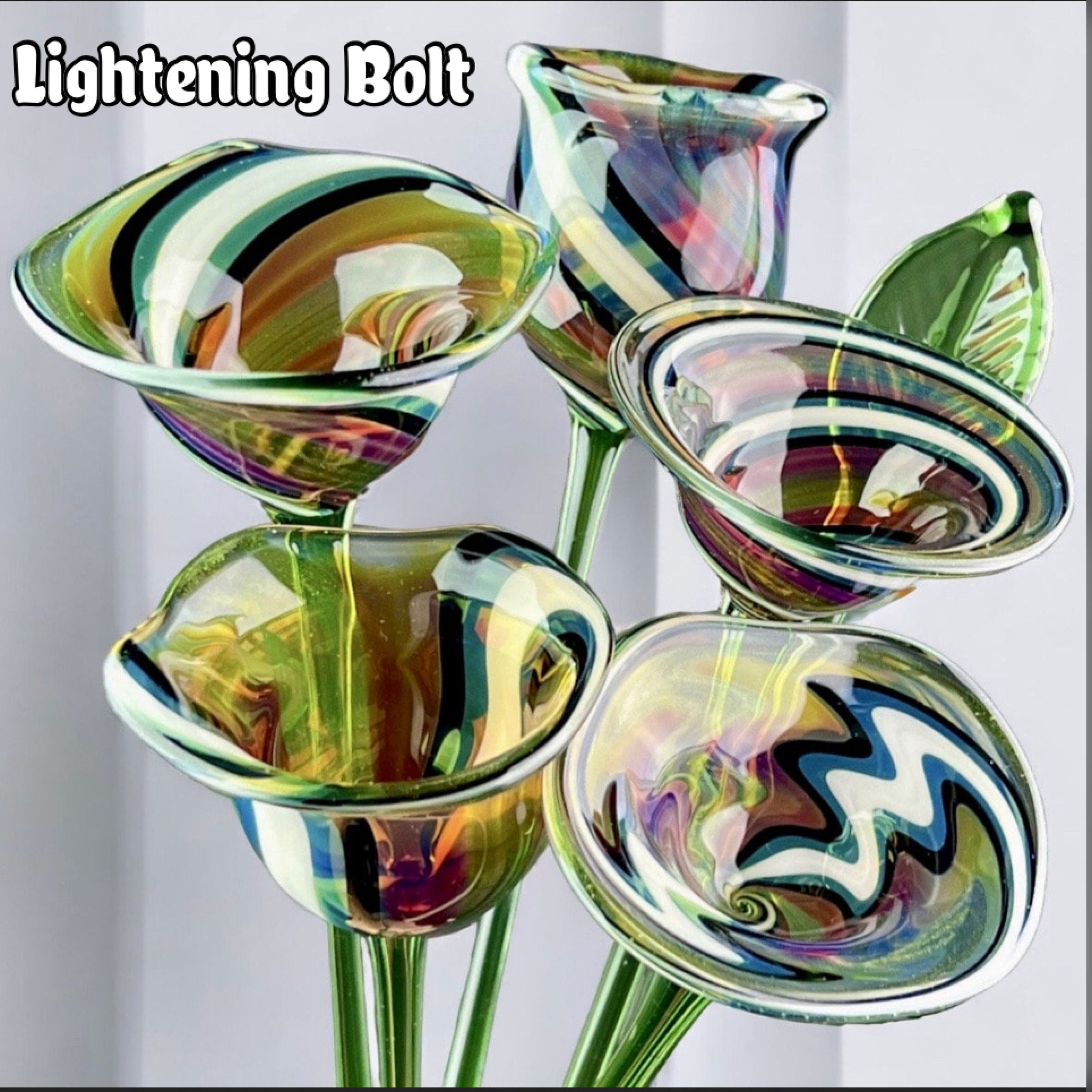 Blown Glass Flower Bouquet for Her