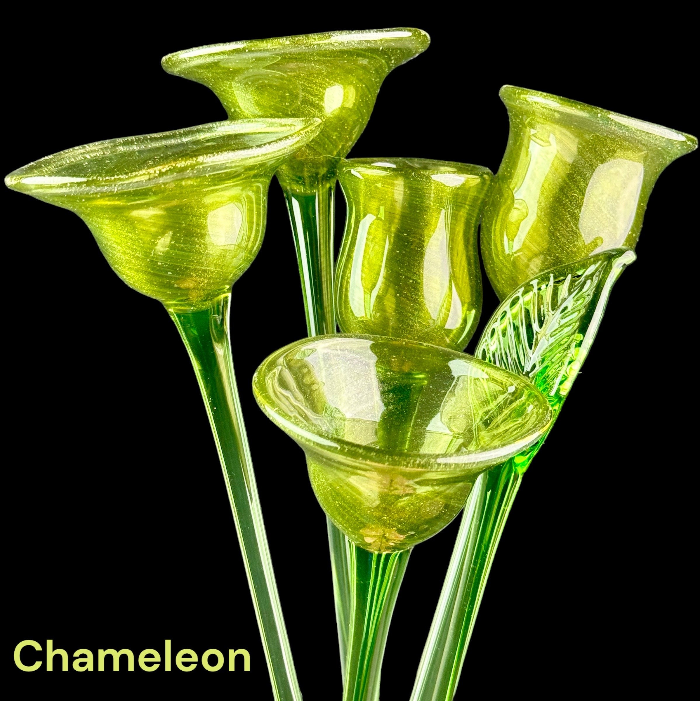 Blown Glass Flower Bouquet for Her