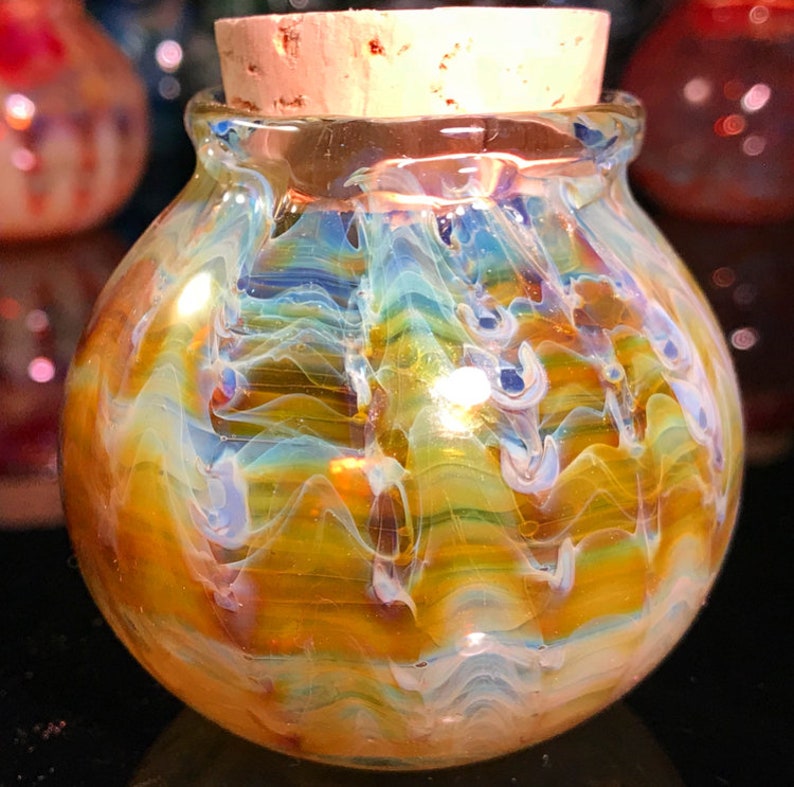 Blown Glass Stash Jars make unique Gifts for your Secret Stash Etsy