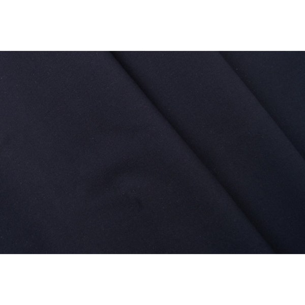 100% Cotton Black Medium Weight as Fabric for Clothing, Cushions, Curtains and for Tablecloths, Aprons, Blankets