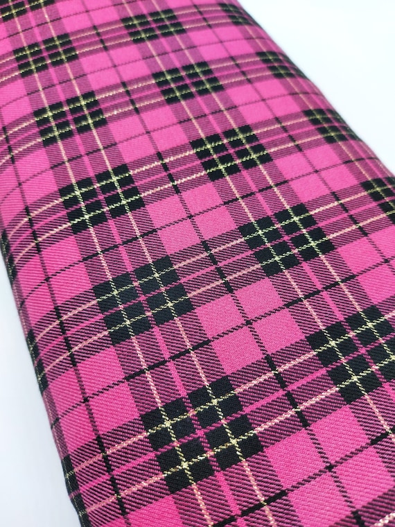 AMateschitz Tissu en Coton à Carreaux Tartan en 100% Coton Motif à