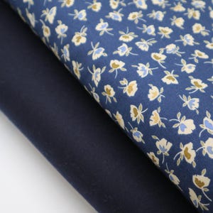 100 % laine peignée FLANELLE 120's Noir, 150 cm de large, 100 % Sergé de viscose imprimé 140 cm